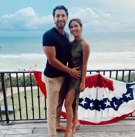 Kaitlyn Bristowe Fiancé, Jason Tartick is a banker before he went to the Tv show the Bachelorette.